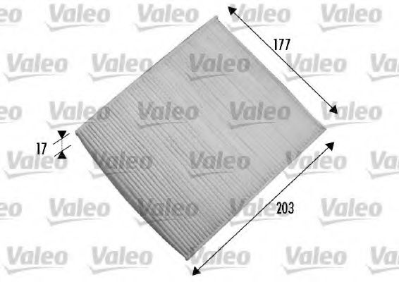 VALEO 698866 Фильтр, воздух во внутренном пространстве для FIAT 500 C (Фиат 500 c) VALEO 698866 Фильтр, воздух во внутренном пространстве для FIAT 500 C (Фиат 500 c)