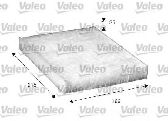 VALEO 698867 Фильтр, воздух во внутренном пространстве для FIAT 500 C (Фиат 500 c) VALEO 698867 Фильтр, воздух во внутренном пространстве для FIAT 500 C (Фиат 500 c)
