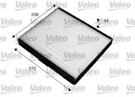 VALEO 715517 Фильтр, воздух во внутренном пространстве для HYUNDAI ELANTRA LAVITA (Хендай Элантра лавита) VALEO 715517 Фильтр, воздух во внутренном пространстве для HYUNDAI ELANTRA LAVITA (Хендай Элантра лавита)