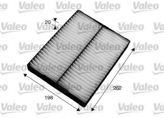 VALEO 715564 Фильтр, воздух во внутренном пространстве для SUZUKI GRAND VITARA (Сузуки Гранд витара) VALEO 715564 Фильтр, воздух во внутренном пространстве для SUZUKI GRAND VITARA (Сузуки Гранд витара)