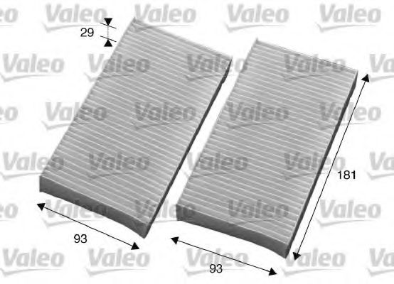 VALEO 715594 Фильтр, воздух во внутренном пространстве для HONDA LOGO (Хонда Лого) VALEO 715594 Фильтр, воздух во внутренном пространстве для HONDA LOGO (Хонда Лого)