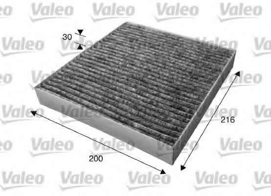 VALEO 715623 Фильтр, воздух во внутренном пространстве для MITSUBISHI LANCER (Митсубиши/митсубиси Ланcэр) VALEO 715623 Фильтр, воздух во внутренном пространстве для MITSUBISHI LANCER (Митсубиши/митсубиси Ланcэр)
