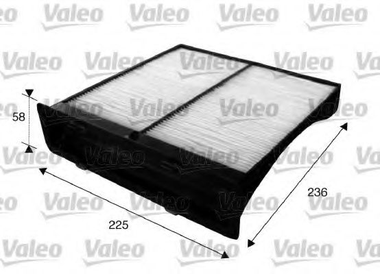 VALEO 715625 Фильтр, воздух во внутренном пространстве для SUBARU (Субару) VALEO 715625 Фильтр, воздух во внутренном пространстве для SUBARU (Субару)
