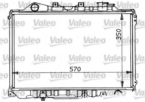 VALEO 730189 Радиатор, охлаждение двигателя для MAZDA 626 II (Мазда 626 2) VALEO 730189 Радиатор, охлаждение двигателя для MAZDA 626 II (Мазда 626 2)