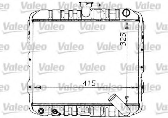 VALEO 730446 Радиатор, охлаждение двигателя для MITSUBISHI COLT I (Митсубиши/митсубиси Cолт и) VALEO 730446 Радиатор, охлаждение двигателя для MITSUBISHI COLT I (Митсубиши/митсубиси Cолт и)
