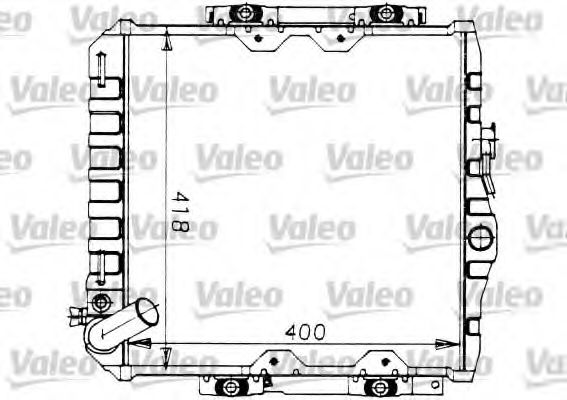 VALEO 730447 Радиатор, охлаждение двигателя для MITSUBISHI LANCER III (Митсубиши/митсубиси Ланcэр 3) VALEO 730447 Радиатор, охлаждение двигателя для MITSUBISHI LANCER III (Митсубиши/митсубиси Ланcэр 3)