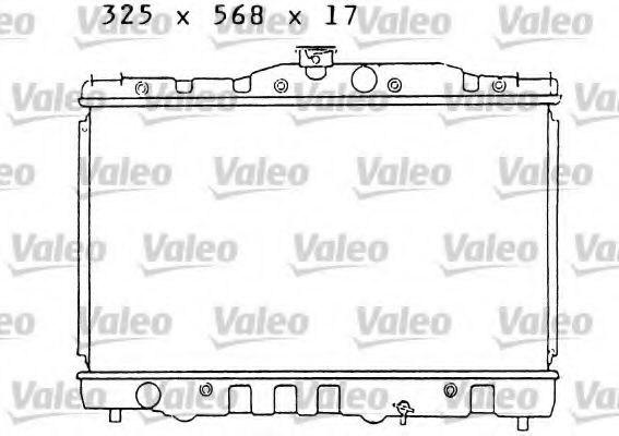 VALEO 730467 Радиатор, охлаждение двигателя для TOYOTA COROLLA FX (Тойота/тоета Cоролла инфинити фх) VALEO 730467 Радиатор, охлаждение двигателя для TOYOTA COROLLA FX (Тойота/тоета Cоролла инфинити фх)