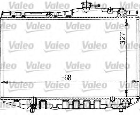 VALEO 730470 Радиатор, охлаждение двигателя для TOYOTA COROLLA SPRINTER (Тойота/тоета Cоролла спринтэр) VALEO 730470 Радиатор, охлаждение двигателя для TOYOTA COROLLA SPRINTER (Тойота/тоета Cоролла спринтэр)