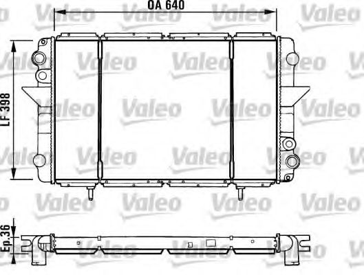 VALEO 730940 Радиатор, охлаждение двигателя для RENAULT MASTER I (Рено Мастэр и) VALEO 730940 Радиатор, охлаждение двигателя для RENAULT MASTER I (Рено Мастэр и)
