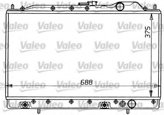 VALEO 731054 Радиатор, охлаждение двигателя для MITSUBISHI ETERNA IV (Митсубиши/митсубиси Этэрна иv) VALEO 731054 Радиатор, охлаждение двигателя для MITSUBISHI ETERNA IV (Митсубиши/митсубиси Этэрна иv)