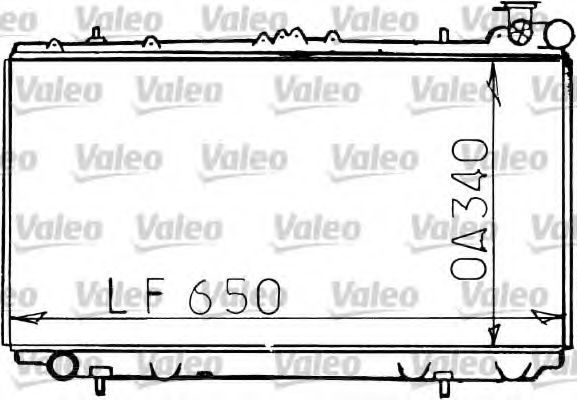 VALEO 731193 Радиатор, охлаждение двигателя для NISSAN PRIMERA (Ниссан Примера) VALEO 731193 Радиатор, охлаждение двигателя для NISSAN PRIMERA (Ниссан Примера)