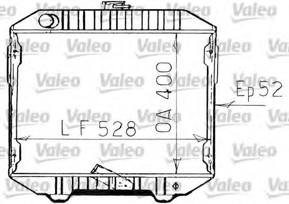 VALEO 731200 Радиатор, охлаждение двигателя для TOYOTA HIACE II (Тойота/тоета Хиаcэ 2) VALEO 731200 Радиатор, охлаждение двигателя для TOYOTA HIACE II (Тойота/тоета Хиаcэ 2)