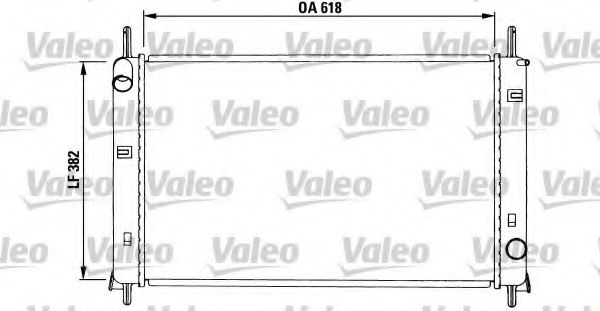 VALEO 731257 Радиатор, охлаждение двигателя для FORD MONDEO (Форд Мондэо) VALEO 731257 Радиатор, охлаждение двигателя для FORD MONDEO (Форд Мондэо)