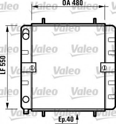 VALEO 731446 Радиатор, охлаждение двигателя для VOLKSWAGEN (Фольксваген) VALEO 731446 Радиатор, охлаждение двигателя для VOLKSWAGEN (Фольксваген)