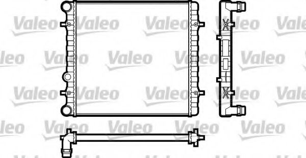 VALEO 731606 Радиатор, охлаждение двигателя для AUDI TT (Ауди Тт) VALEO 731606 Радиатор, охлаждение двигателя для AUDI TT (Ауди Тт)