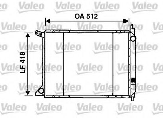 VALEO 731826 Радиатор, охлаждение двигателя для ROVER (Ровер) VALEO 731826 Радиатор, охлаждение двигателя для ROVER (Ровер)