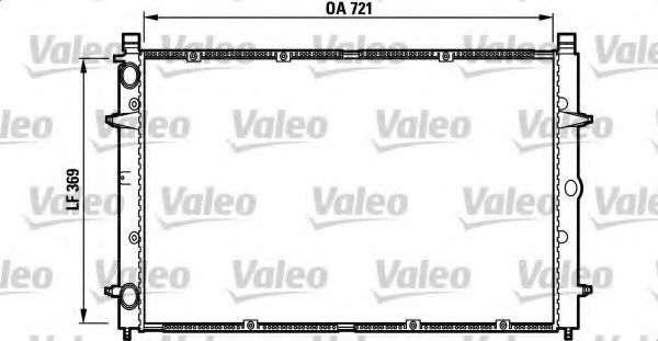 VALEO 732397 Радиатор, охлаждение двигателя для VOLKSWAGEN T4 MULTIVAN (Фольксваген Т4 мултиvан) VALEO 732397 Радиатор, охлаждение двигателя для VOLKSWAGEN T4 MULTIVAN (Фольксваген Т4 мултиvан)