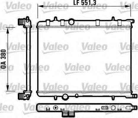 VALEO 732908 Радиатор, охлаждение двигателя для CITROËN BERLINGO (CитроËн Берлинго) VALEO 732908 Радиатор, охлаждение двигателя для CITROËN BERLINGO (CитроËн Берлинго)