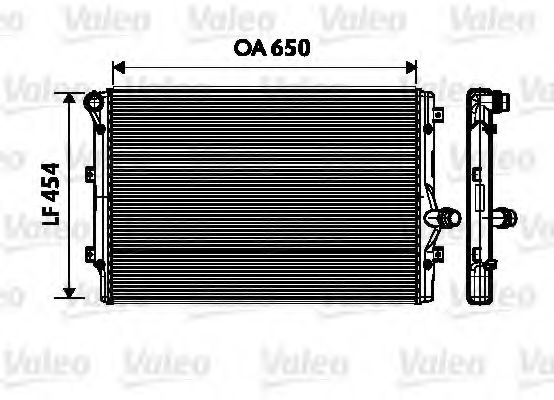 VALEO 734333 Радиатор, охлаждение двигателя для VOLKSWAGEN GOLF VI (Фольксваген Гольф 6) VALEO 734333 Радиатор, охлаждение двигателя для VOLKSWAGEN GOLF VI (Фольксваген Гольф 6)