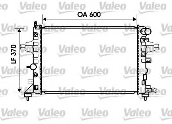 VALEO 734381 Радиатор, охлаждение двигателя для OPEL ASTRA H HATCH (Опель Астра н хэтчбек) VALEO 734381 Радиатор, охлаждение двигателя для OPEL ASTRA H HATCH (Опель Астра н хэтчбек)
