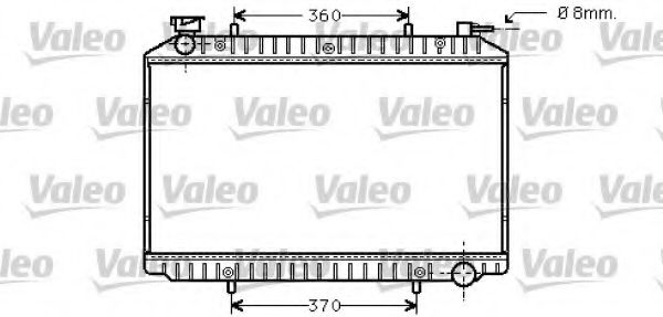 VALEO 734446 Радиатор, охлаждение двигателя для NISSAN (Ниссан) VALEO 734446 Радиатор, охлаждение двигателя для NISSAN (Ниссан)