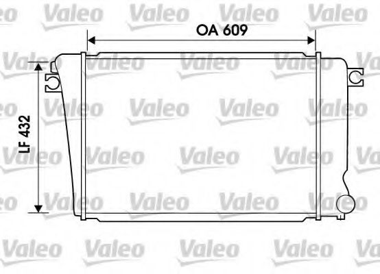 VALEO 734614 Радиатор, охлаждение двигателя для BMW 7 (Бмв 7) VALEO 734614 Радиатор, охлаждение двигателя для BMW 7 (Бмв 7)