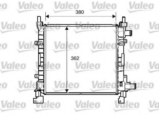 VALEO 734772 Радиатор, охлаждение двигателя для FORD KA (Форд Ка) VALEO 734772 Радиатор, охлаждение двигателя для FORD KA (Форд Ка)