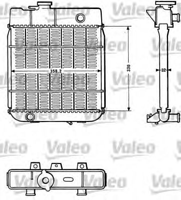 VALEO 810880 Радиатор, охлаждение двигателя для PEUGEOT (Пежо) VALEO 810880 Радиатор, охлаждение двигателя для PEUGEOT (Пежо)