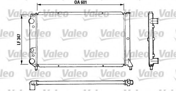 VALEO 810922 Радиатор, охлаждение двигателя для FIAT STRADA II (Фиат Страда 2) VALEO 810922 Радиатор, охлаждение двигателя для FIAT STRADA II (Фиат Страда 2)