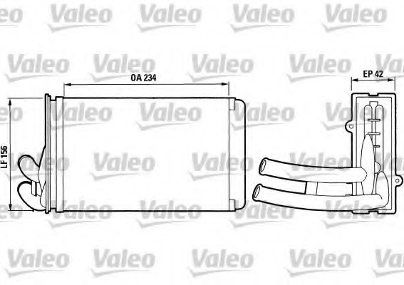 VALEO 812012 Теплообменник, отопление салона для AUDI 90 (Ауди 90) VALEO 812012 Теплообменник, отопление салона для AUDI 90 (Ауди 90)