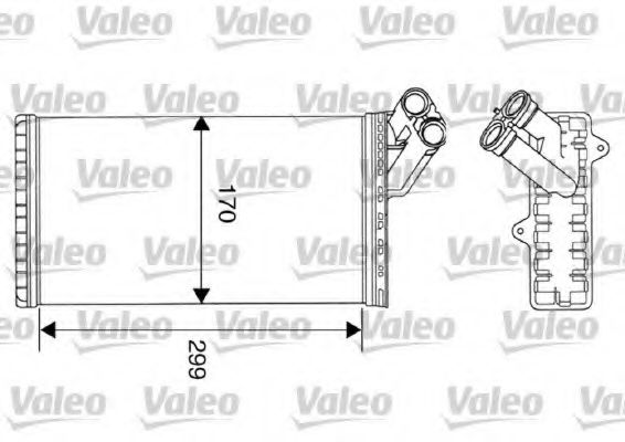VALEO 812116 Теплообменник, отопление салона для FIAT ULYSSE (Фиат Улисс) VALEO 812116 Теплообменник, отопление салона для FIAT ULYSSE (Фиат Улисс)