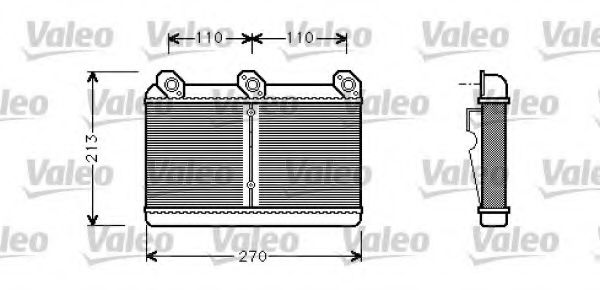 VALEO 812294 Теплообменник, отопление салона для BMW 7 (Бмв 7) VALEO 812294 Теплообменник, отопление салона для BMW 7 (Бмв 7)