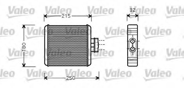 VALEO 812323 Теплообменник, отопление салона для AUDI A1 (Ауди А1) VALEO 812323 Теплообменник, отопление салона для AUDI A1 (Ауди А1)