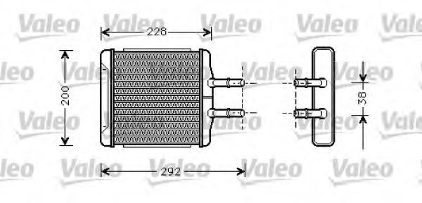 VALEO 812335 Теплообменник, отопление салона для DAEWOO (Дэу) VALEO 812335 Теплообменник, отопление салона для DAEWOO (Дэу)