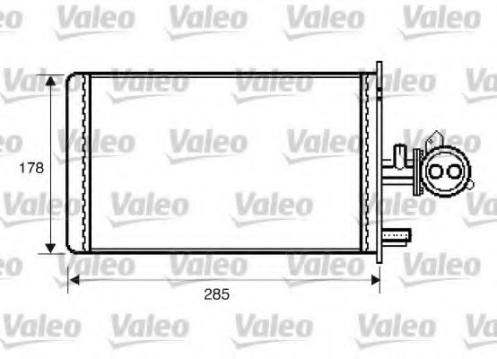 VALEO 812337 Теплообменник, отопление салона для PEUGEOT (Пежо) VALEO 812337 Теплообменник, отопление салона для PEUGEOT (Пежо)