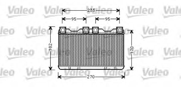 VALEO 812362 Теплообменник, отопление салона для BMW 7 (Бмв 7) VALEO 812362 Теплообменник, отопление салона для BMW 7 (Бмв 7)