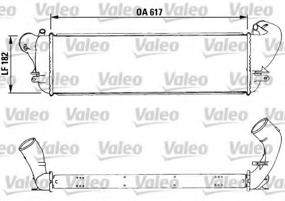 VALEO 816758 Интеркулер для RENAULT SAFRANE (Рено Сафранэ) VALEO 816758 Интеркулер для RENAULT SAFRANE (Рено Сафранэ)