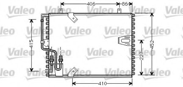 VALEO 816874 Конденсатор, кондиционер для BMW 7 (Бмв 7) VALEO 816874 Конденсатор, кондиционер для BMW 7 (Бмв 7)