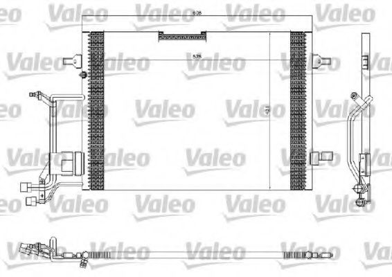 VALEO 816967 Конденсатор, кондиционер для AUDI A4 (Ауди А4) VALEO 816967 Конденсатор, кондиционер для AUDI A4 (Ауди А4)