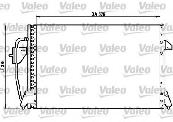 VALEO 816989 Конденсатор, кондиционер для CHRYSLER (Крайслер) VALEO 816989 Конденсатор, кондиционер для CHRYSLER (Крайслер)