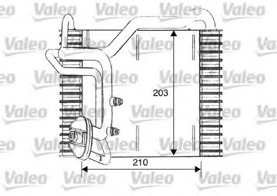 VALEO 817096 Испаритель, кондиционер для PEUGEOT 205 II (Пежо 205 2) VALEO 817096 Испаритель, кондиционер для PEUGEOT 205 II (Пежо 205 2)