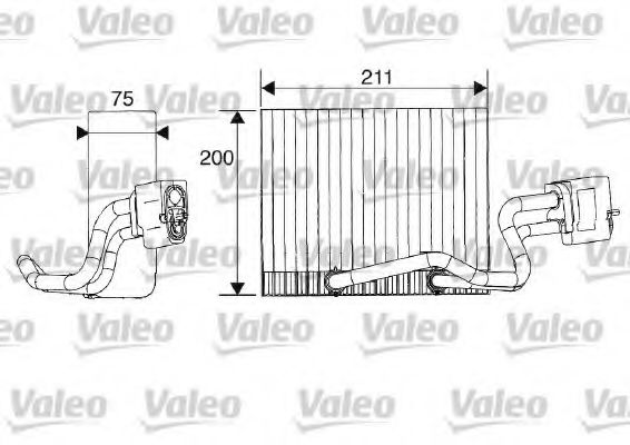 VALEO 817173 Испаритель, кондиционер для RENAULT CLIO II (Рено Клио 2) VALEO 817173 Испаритель, кондиционер для RENAULT CLIO II (Рено Клио 2)