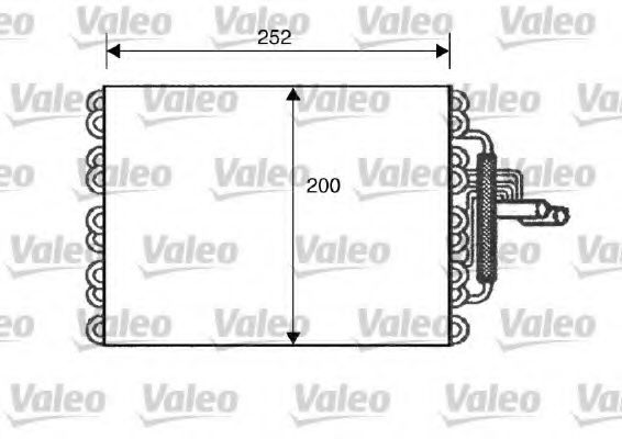 VALEO 817217 Испаритель, кондиционер для AUDI 80 (Ауди 80) VALEO 817217 Испаритель, кондиционер для AUDI 80 (Ауди 80)