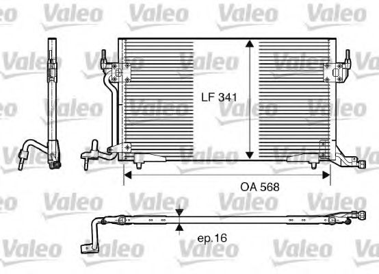 VALEO 817230 Конденсатор, кондиционер для PEUGEOT PARTNER PATAGONICA / URBANA (Пежо Партнер патагоника / урбана) VALEO 817230 Конденсатор, кондиционер для PEUGEOT PARTNER PATAGONICA / URBANA (Пежо Партнер патагоника / урбана)