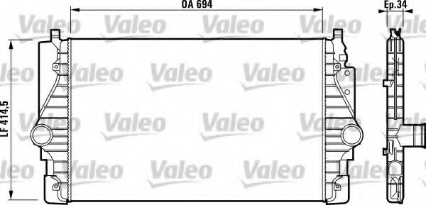 VALEO 817372 Интеркулер для VOLKSWAGEN T4 MULTIVAN (Фольксваген Т4 мултиvан) VALEO 817372 Интеркулер для VOLKSWAGEN T4 MULTIVAN (Фольксваген Т4 мултиvан)