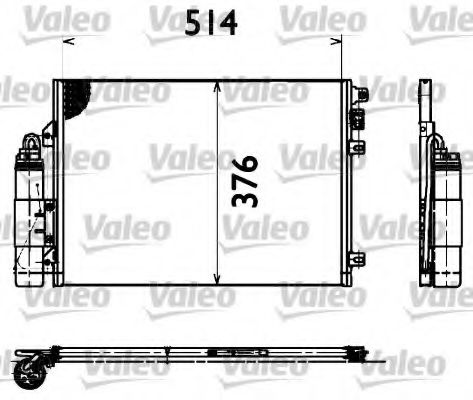 VALEO 817428 Конденсатор, кондиционер для RENAULT SYMBOL I (Рено Съмбол и) VALEO 817428 Конденсатор, кондиционер для RENAULT SYMBOL I (Рено Съмбол и)