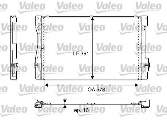 VALEO 817675 Конденсатор, кондиционер для VOLVO (Вольво) VALEO 817675 Конденсатор, кондиционер для VOLVO (Вольво)