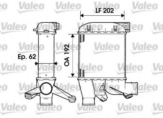 VALEO 817876 Интеркулер для BMW 7 (Бмв 7) VALEO 817876 Интеркулер для BMW 7 (Бмв 7)
