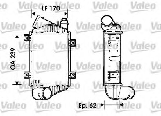 VALEO 817937 Интеркулер для VOLKSWAGEN T4 MULTIVAN (Фольксваген Т4 мултиvан) VALEO 817937 Интеркулер для VOLKSWAGEN T4 MULTIVAN (Фольксваген Т4 мултиvан)