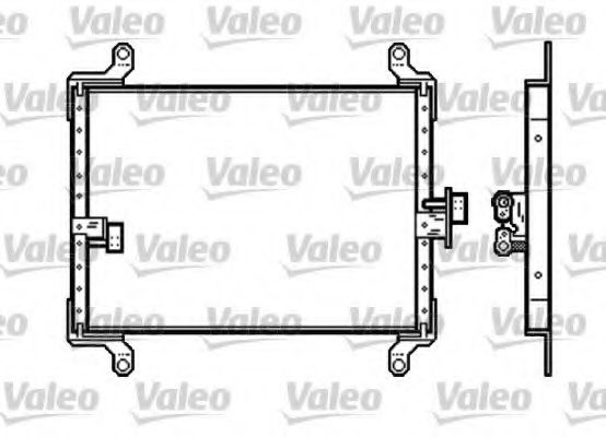 VALEO 818191 Конденсатор, кондиционер для CITROëN (Cитроëн) VALEO 818191 Конденсатор, кондиционер для CITROëN (Cитроëн)